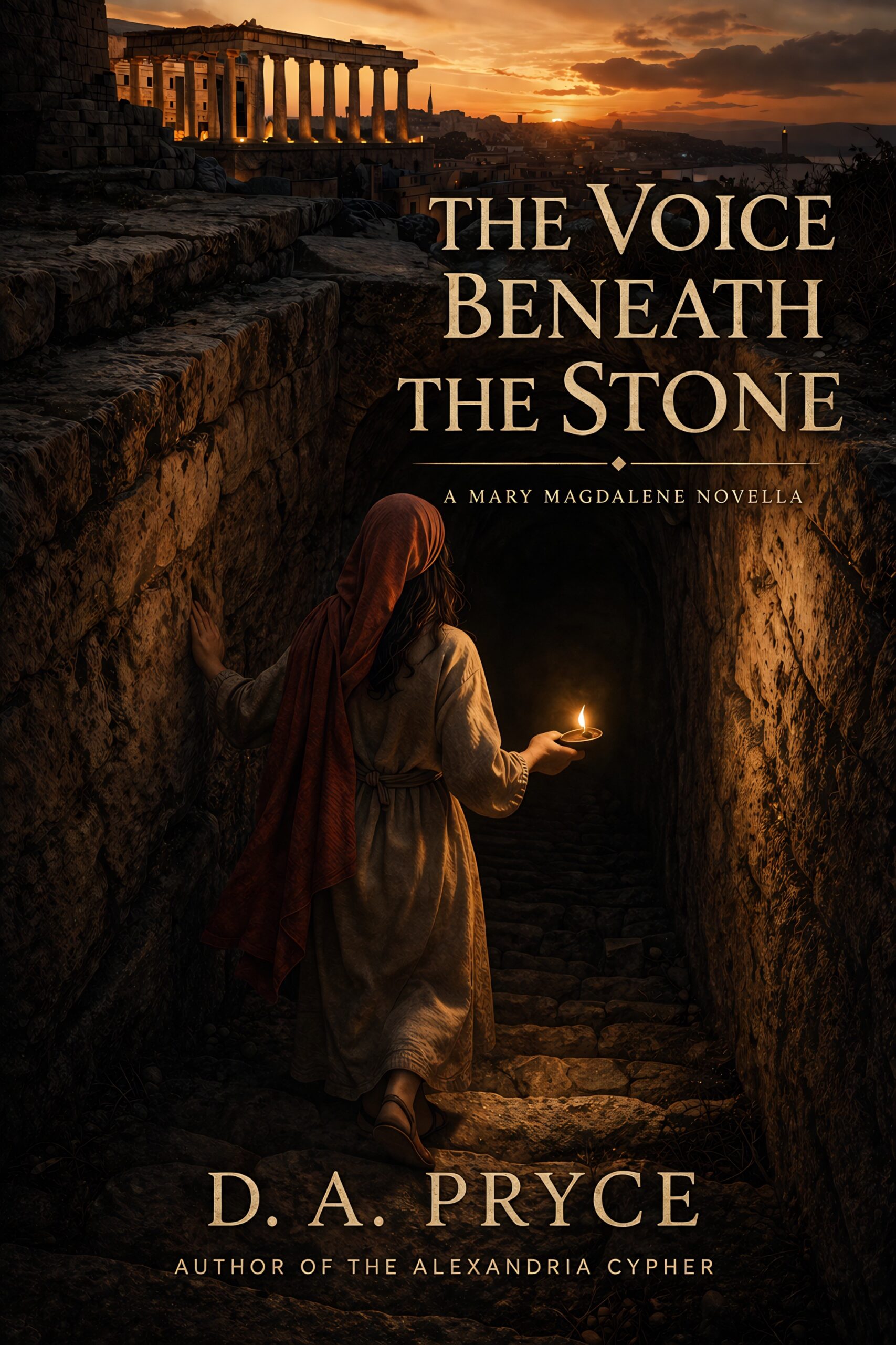 Cover of The Voice Beneath the Stone, a free novella by D.A. Pryce